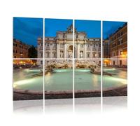 8 Pack Acoustic Panels Sound Proofing fountain sunrise Rome Italy Acoustic Wall Panel Soundproofing for Livingroom Nursery Room 120x80cm Home Decor
