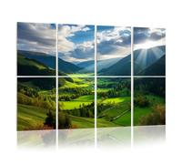 8 Pack Acoustic Panels Sound Proofing Glenmacnass Valley County Wicklow Ireland Acoustic Wall Panel Soundproofing for Livingroom Nursery Room 120x80cm Home Decor
