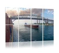 8 Pack Acoustic Panels Sound Proofing great lakes freighter st clair river great lakes region Acoustic Wall Panel Soundproofing for Livingroom Nursery Room 120x80cm Home Decor