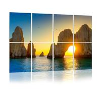 8 Pack Acoustic Panels Sound Proofing landscape view lands end ocean large rocks cabo san Acoustic Wall Panel Soundproofing for Livingroom Nursery Room 120x80cm Home Decor