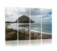 8 Pack Acoustic Panels Sound Proofing Morro Rock Morro Bay State Park California Coastline Acoustic Wall Panel Soundproofing for Livingroom Nursery Room 120x80cm Home Decor