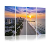 8 Pack Acoustic Panels Sound Proofing Myrtle Beach South Acoustic Wall Panel Soundproofing for Livingroom Nursery Room 120x80cm Home Decor