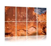 8 Pack Acoustic Panels Sound Proofing Native American petroglyphs drawings estimated Acoustic Wall Panel Soundproofing for Livingroom Nursery Room 120x80cm Home Decor