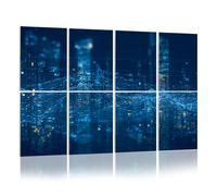 8 Pack Acoustic Panels Sound Proofing networking big data Acoustic Wall Panel Soundproofing for Livingroom Nursery Room 120x80cm Home Decor