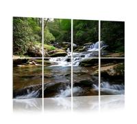 8 Pack Acoustic Panels Sound Proofing Roaring Fork Falls Blue Ridge Parkway North mountains Acoustic Wall Panel Soundproofing for Livingroom Nursery Room 120x80cm Home Decor