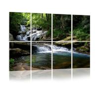 8 Pack Acoustic Panels Sound Proofing Roaring Fork Falls Blue Ridge Parkway North mountains Acoustic Wall Panel Soundproofing for Livingroom Nursery Room 120x80cm Home Decor