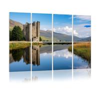 8 Pack Acoustic Panels Sound Proofing Ruins Loch Awe Scotland Acoustic Wall Panel Soundproofing for Livingroom Nursery Room 120x80cm Home Decor