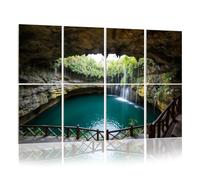 8 Pack Acoustic Panels Sound Proofing Saamal beautiful Cenote Mexico Acoustic Wall Panel Soundproofing for Livingroom Nursery Room 120x80cm Home Decor