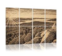 8 Pack Acoustic Panels Sound Proofing Sunrise Allegheny Mountains West Virginia Acoustic Wall Panel Soundproofing for Livingroom Nursery Room 120x80cm Home Decor