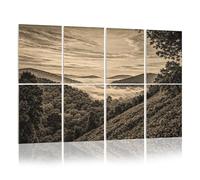 8 Pack Acoustic Panels Sound Proofing view foggy sunrise ozark mountains arkansass Acoustic Wall Panel Soundproofing for Livingroom Nursery Room 120x80cm Home Decor