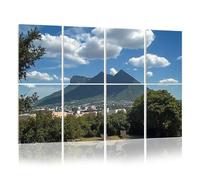 8 Pack Acoustic Wall Panels Sound Absorbing Wall Art acoustic foam Cerro de la Silla 48"x32" Sound Proofing Panels for walls Decorative Noise Dampening