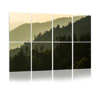 8 Pack Acoustic Wall Panels Sound Absorbing Wall Art acoustic foam Golden Hour from Morton 48"x32" Sound Proofing Panels for walls Decorative Noise Dampening