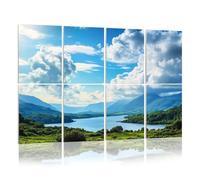 8 Pack Acoustic Wall Panels Sound Absorbing Wall Art acoustic foam Lakes Killarney along Ring Kerry County Kerry Ireland 48"x32" Sound Proofing Panels for walls Decorative Noise Dampening