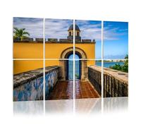 8 Pack Acoustic Wall Panels Sound Absorbing Wall Art acoustic foam old san juan lookout tower puerto rico pictures royalty free 48"x32" Sound Proofing Panels for walls Decorative Noise Dampening