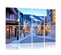 8 Pack Acoustic Wall Panels Sound Absorbing Wall Art acoustic foam park city utah ski resort pictures royalty photos 48"x32" Sound Proofing Panels for walls Decorative Noise Dampening