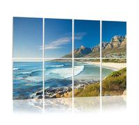 8 Pack Acoustic Wall Panels Sound Absorbing Wall Art acoustic foam Twelve Apostles mountain Camps Bay Cape Town South Africa 48"x32" Sound Proofing Panels for walls Decorative Noise Dampening