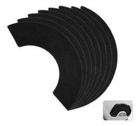8 Pack Activated Carbon Filters Compatible with Litter-Robot 4, Pre-Cut Cat Litter Box Filter Replacement Filters to Absorb Odors & Controls