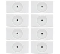 8 Pack Baby Gate Wall Protector, Protect Walls & Doorways for Pet & Dog Gates, Pressure Mounted on Stair Gate, No Screw Need