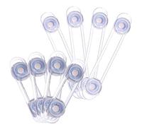 8 Pack Baby Safety Locks Mini Transparent Child Safety Cupboard Door Lock Multi-Purpose Latches for Kitchen Cabinets, Drawers, Ovens, Refrigerators