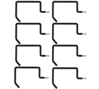 8 Pack Bike Hooks, Heavy Duty Garage Bicycle Hanger Screw-in Utility Storage Hooks Wall Mount/Ceiling Holder for Ladder Bike Garden Tools