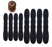 8-Pack Bun Maker Set - Magic Foam Twister & Lazy Hairpin Tool for Effortless Updos - Perfect Shapers & Accessories for Girls and Women - Gift for Stylish Hair