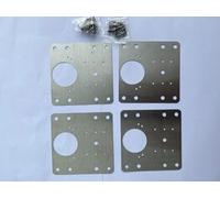 8 Pack Cabinet Hinge Repair Plate,Kitchen Cupboard Hinge Repair Kit Cupboard Door,Kitchen Door Hinge Repair Plates Kit,Wardrobe Hinge Repair Plate Hinge Mounting Plates