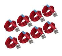 8 Pack Cam Buckle Strap Stainless Steel Metal 4m Tie Down Luggage Straps Marine