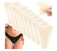 8 Pack Camel Toe Concealer, Anti Cover Silicone Insert, Reusable Seamless Camel Hider, Invisible Frontal Wedgie Cover, Traceless (8Pcs Light Skin)