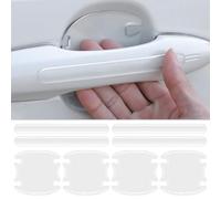 8 Pack Car Door Handle Protector for MG Marvel R 2021-, Waterproof Sticker Protector,Transparent Anti-Scratch Paint Scratch Potector