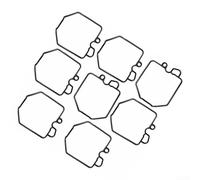 8-Pack Carburetor Float Bowl Gaskets for Honda For cb1100 CB1000 CB900 CB750 CB650 GL650 Silverwing Interstate Aspencade Motorcycle
