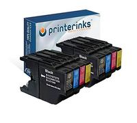 8 Pack Compatible LC1240 Ink cartridges for LC1240BK/C/M/Y for DCP-J525W, DCP-J925DW, DCP-J725DW, MFC-J280W, MFC-J430W, MFC-J5910DW, MFC-J625DW, MFC-J6510DW, MFC-J6710, MFC-J6710D, MFC-J6710DW, MFC-J6910DW, MFC-J825DW
