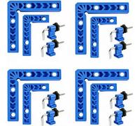 8 Pack Corner Clamps for Woodworking, Azure