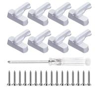 8 Pack Crescent Sash Window Locks, Sliding Window Latches, Cam Lock Set