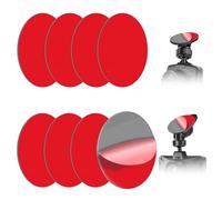 8 Pack Dash Cam Sticky Adhesive Pads, 60mm Round Double-Sided Pads Sticky Pad Compatible with Nextbase Dashcams for Car Dashboard for Windscreen Dash Cam Suction Cup Mounts Phone Holder GPS