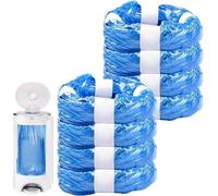 8-Pack Diaper Refill Liners - Nappy Bin Refill Bags Compatible with AngelCare Tommee Tippee Twist & Click Refill - Odor Lock and Germ Protection - Baby Diaper Pail Liner (Pack of 8)