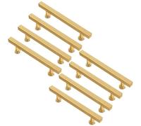 8 Pack Drawer Pulls and Knobs Closet Knob Kitchen Cabinet Hardware Handles Knob for Bathroom Bedroom Furniture Handles Dresser Cupboard Door Pull Drawer Handle