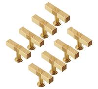 8 Pack Drawer Pulls and Knobs Closet Knob Kitchen Cabinet Hardware Handles Knob for Bathroom Bedroom Furniture Handles Dresser Cupboard Door Pull Drawer Handle