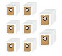 8 Pack Dust Bag Compatible with Eufy L50 SES, L60 SES, for Conga Home 10000, 8090 Ultra, 9090 AI, Compatible with Haier H9 + Vacuum Cleaner Replacement