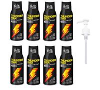 8 Pack - FruttaMax Energy Drink Syrup - Fizzy Caffeinated Syrup with Low Sugar | Soda Maker Compatible, Great for Active Lifestyle 8x500ml- ThunderMax