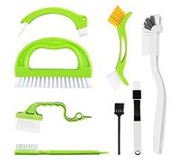 8 Pack Grout Cleaner Brush, Hand-held Groove Gap Cleaning Tools Tile Joint Scrub Brush to Deep Clean, Household Cleaning Brushes for Window Door Track, Stove Tops, Shower, Kitchen, Seams, Floor Lines
