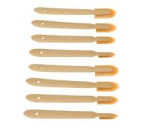 8-Pack Grout Sealant Spatula Spreader Reusable PU Tips for Kitchen Bathroom 4 Sizes Ideal Caulk Finishing Tool for Floors Walls Corners