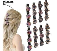 8 Pack Hair Bands for Women, Headband Hairbands Hair Accessories for Women, Headbands for Women's Flower Braided Hairband for Girls, Create a Variety Of Stylish Hairstyles (01#-8 pack, 1)
