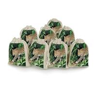 8-pack Hessian Bags, Jaguar Small Hessian Bags, Lavender Bag, Small Burlap Gift Bags Suitable for Parties And Festivals As Well As Candy Handmade Gift Bags Food Storage Bags