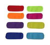 8 Pack Ice Sleeves for Popsicles, Designed to Prevent Cold Hands and Sticky Fingers with Frost Technology