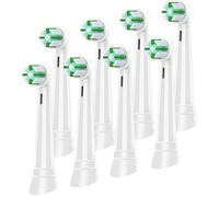 8 Pack iO Brush Heads Compatible with Oral B iO Toothbrush Head, for iO 2 3 4 5 6 7 8 9 10 Series Electric Toothbrushes, Specially formulated for Sensitive Gums, White
