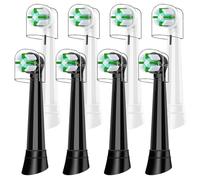 8 Pack iO Brush Heads Compatible with Oral B iO Toothbrush Head, for Oral B iO 2 3 4 5 6 7 8 9 10 Series Electric Toothbrushes, Bristles Wrap Around The Teeth, Complete Plaque Removal