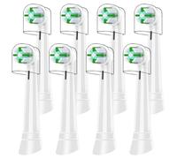 8 Pack iO Brush Heads Compatible with Oral B iO Toothbrush Head, for Oral B iO 2 3 4 5 6 7 8 9 10 Series Electric Toothbrushes, Bristles Wrap Around The Teeth, Complete Plaque Removal