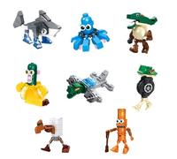 8 Pack Mythical Animals Building Set - 480PCS Strange Zoon Collection Bricks Kit, Fantasy Models, STEM Education Toy, Classroom Rewards, Creative Gift for Adults, Kids Age 6+