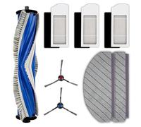 (8 Pack) N20 Plus Replacement Parts Compatible With ECOVACS DEEBOT N20 plus/ N20 Pro Plus Robotic Vacuum Cleaner, 1 Roller Brush, 2 Side Brushes, 3 HEPA Filters, 2 Mop Pads, Accessories Kit