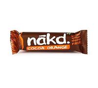 (8 PACK) - Nakd Cocoa Orange Fruit & Nut Bar - Gluten Free | 35 x 18g x | 8 P...